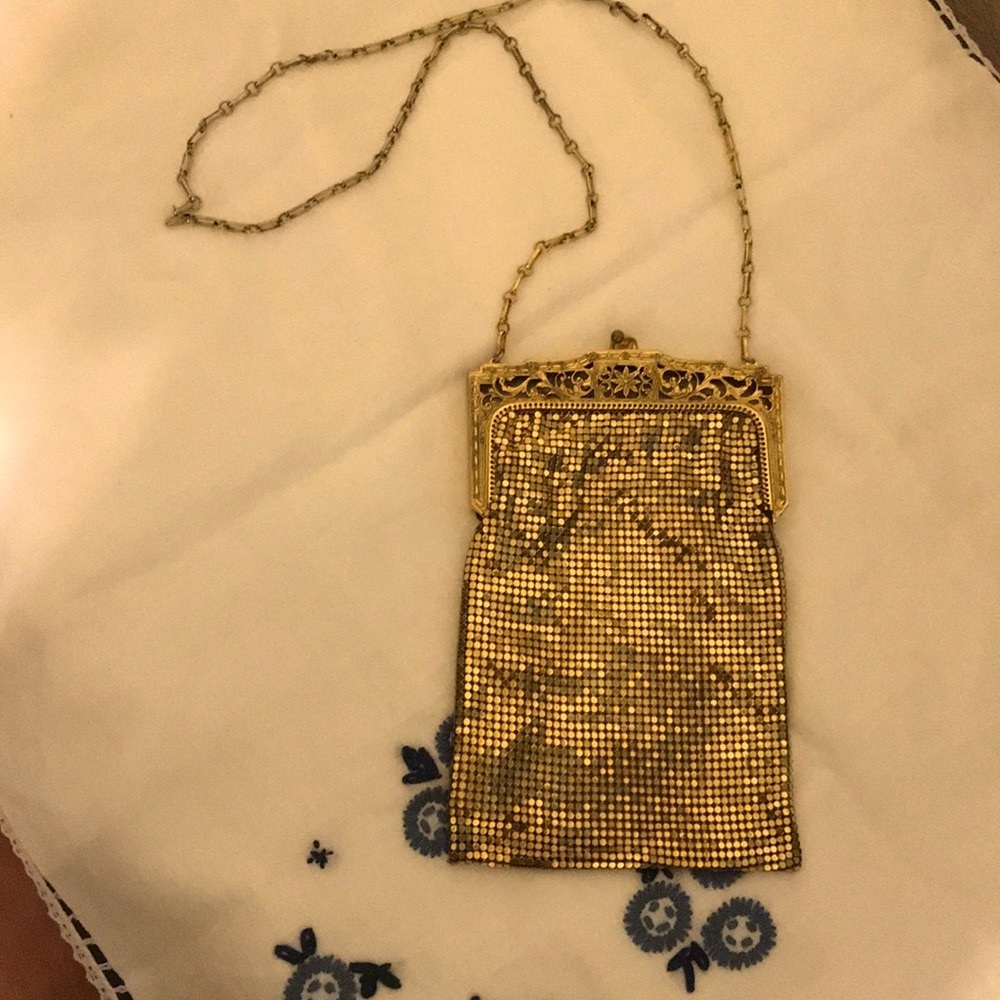 Vintage whiting & Davis sequence evening bag - Picture 3 of 8